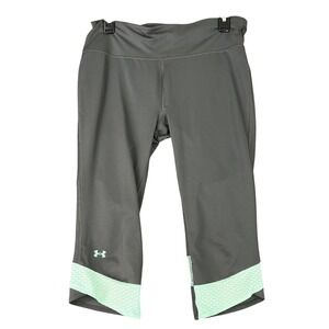 Under Armour HeatGear Compression Pants Women L‎ Cropped Performance Training